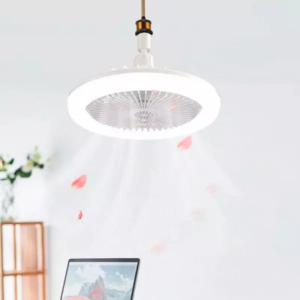 (2x1) LAMPARA LED + ABANICO DE TECHO - COMPRA 1 Y LLÉVATE 2 🎁